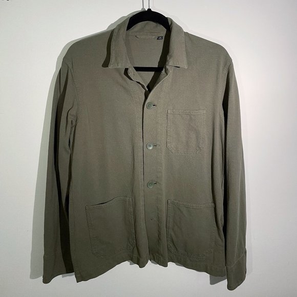Uniqlo | GREEN AIRSENSE SHIRT JACKET - Picture 1 of 1
